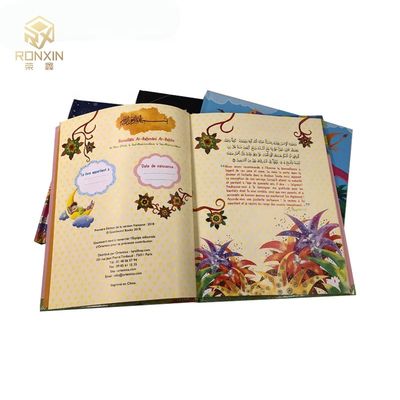 128gsm Glossy Hardcover Children'S Books Full Color For Early Education